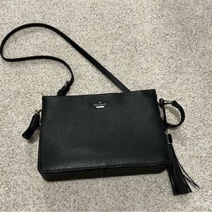 Kate Spade black leather purse